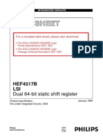 Data Sheet: HEF4517B LSI