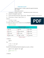 Integración Por Partes