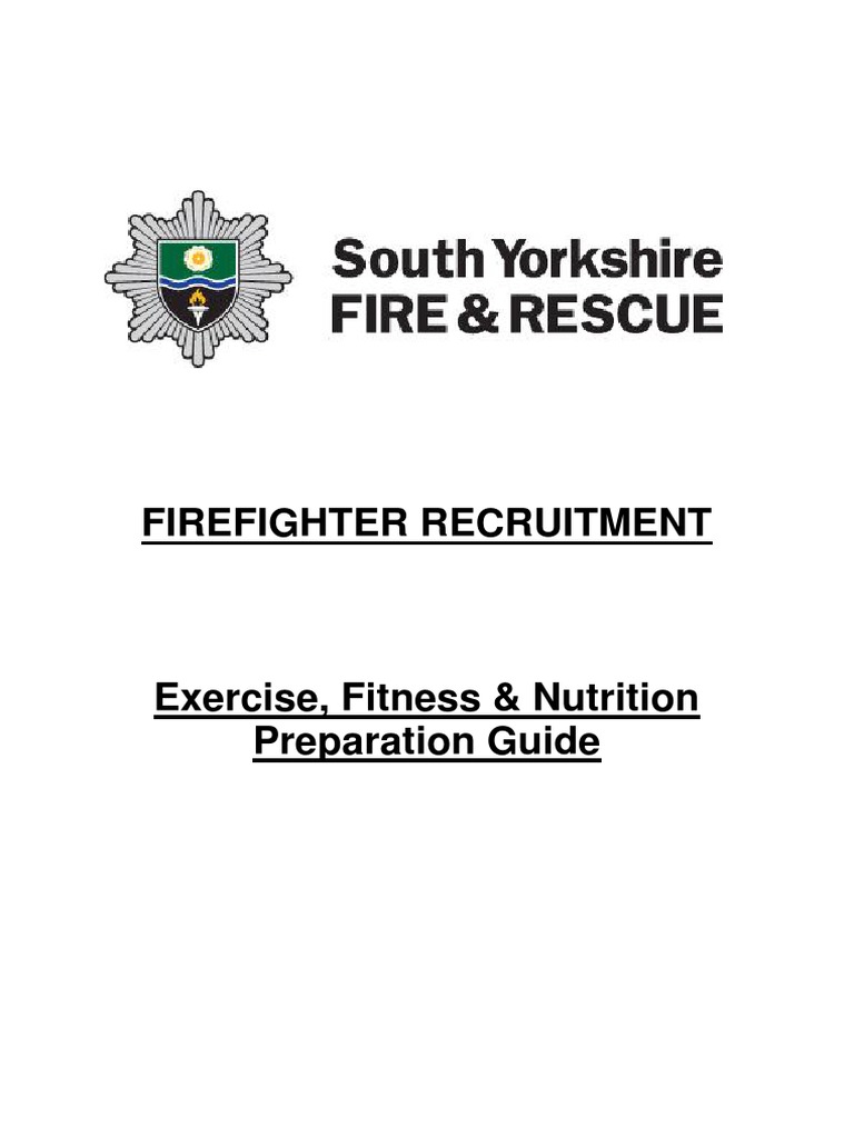 Firefighter Fitness Preparation Guide | PDF | Strength Training ...
