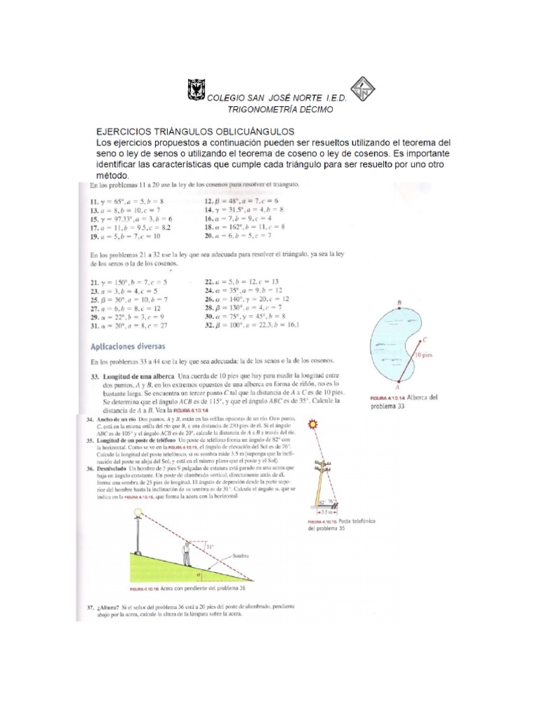 Triangulos Oblicuangulos 1pdf