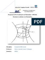 [Aula 02] Curvas no Espaço