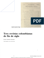 RGG. Tres Revistas Colombianas de Fin de Siglo PDF