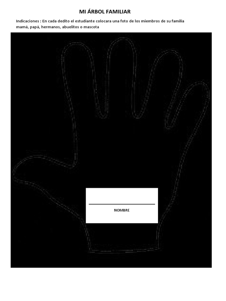 MI ÁRBOL FAMILIAR Hoja de Trabajo | PDF