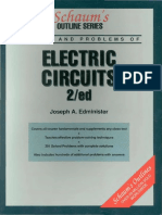 (Schaum's Outline Series) Joseph Edminister - Schaum's Outline of Electric Circuits (1983, McGraw-Hill Inc.,US)
