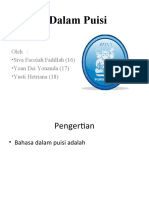 Download Bahasa Dalam Puisi by Siva Faoziah Fadillah SN48075079 doc pdf