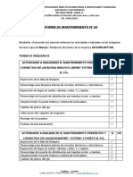 Informe de Mantenimiento 3