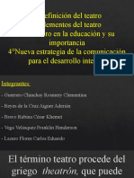 1°definición Del Teatro