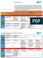 Swim Ireland Living & Swimming With COVID-19' Framework: (September 2020) - Version 1