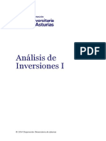 Analisis de inversiones I