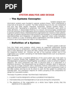 Select Report SYSTEM ANALYSIS AND DESIGN