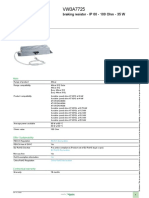 Product Data Sheet: Braking Resistor - IP 00 - 100 Ohm - 35 W