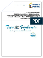 IFOREIU005-INSTRUCTIVO NOTIFICACION USUARIOS Y PACIENTES TECNOVIGILANCIA v2018 PDF