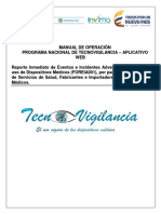 IFOREIA001-INSTRUCTIVO NOTIFICACION FOREIA TECNOVIGILANCIAv2018 PDF
