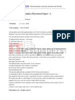 Amdocs Placement Paper - 2