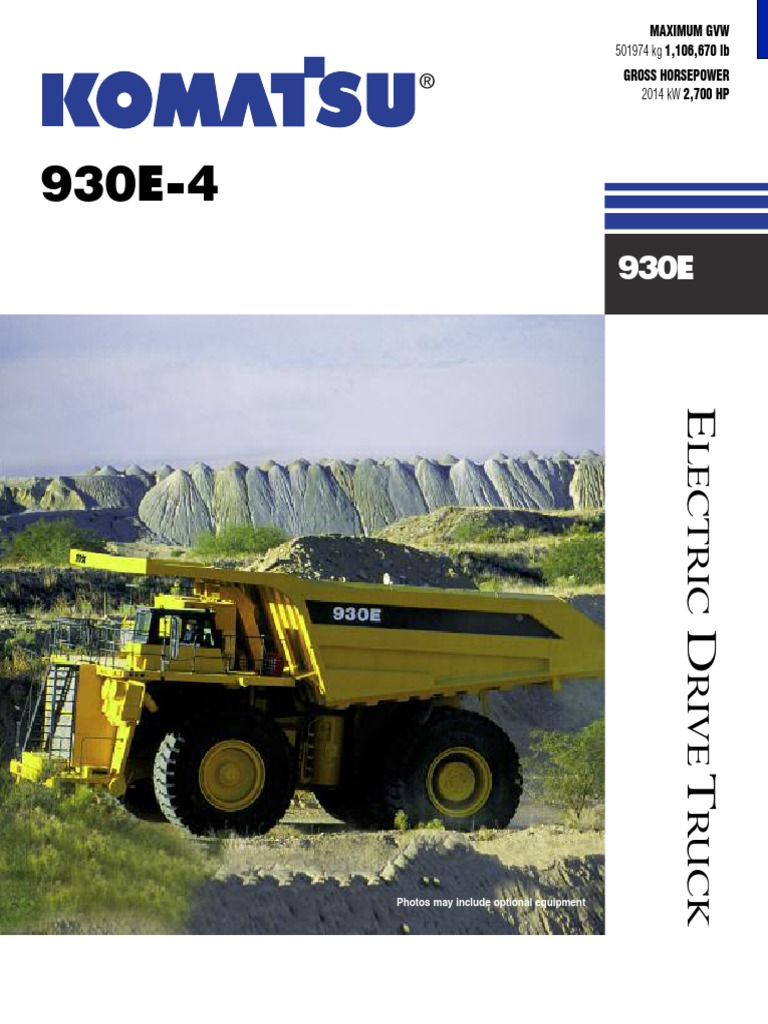 930e 4 PDF | Download Free PDF | Tire | Horsepower