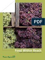 Food Within Reach: A Guide To Opening Small Farmers' Markets in San Jose, CA