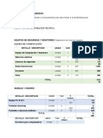 Costo de Invercion de Turismo