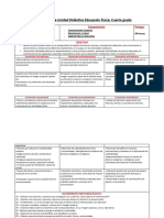 Planificación 4° Educación Física