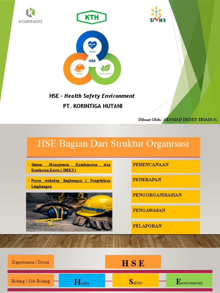 Program HSE PT. Korintiga Hutani | PDF