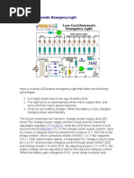 Low Cost LED Emergency Light