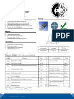 Silicon Carbide Power MOSFET E-Series Automotive: N-Channel Enhancement Mode