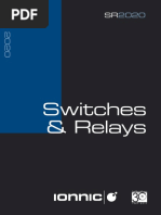 Switchesrelays 2020 Catalogue 160919