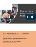 CV Entrevistas Trabajo