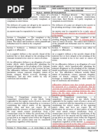 TABLE OF COMPARISON (2020 Rules On Civil Procedure)