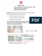 Examen - Parcial - F. Finanzas - 2020