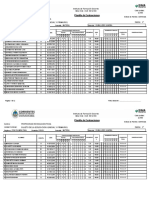 Planilla de Evaluaciones PDF