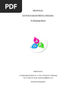 Download Proposal Donor Darah by Sobat Ulin Dangsur SN48078910 doc pdf