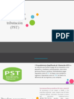 Procedimiento Simplificado de Tributación (PST)