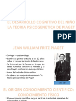 Enfoque Psicogenetico de Piaget