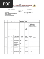 TCET/FRM/IP-02/09 Revision: A: Semester Plan (Theory)