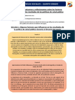 5TO - Evaluamos y Reflexionamos Sobre Los Factores