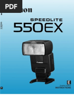 Download Canon Speedlite 550EX User Manual by Bilal Rafi SN48079330 doc pdf