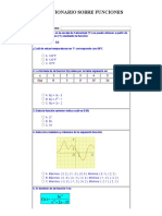Cuestionario Sobre Funciones
