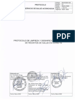 Protocolo Limpieza y Desinfeccin Covid19 PDF