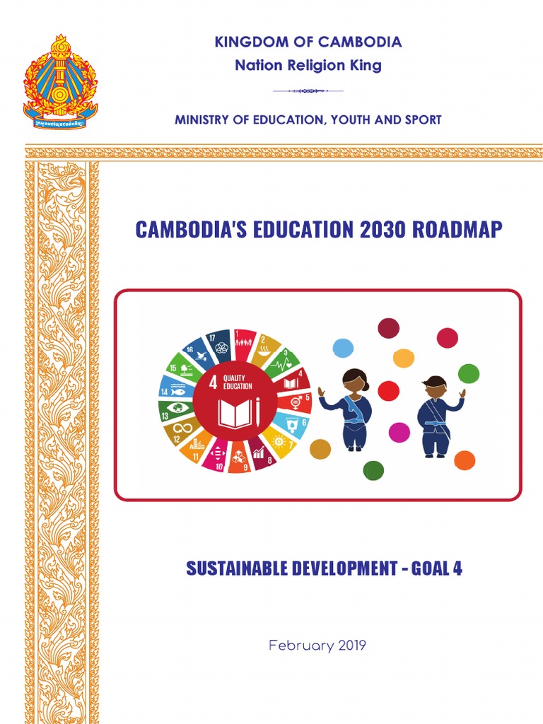 Cambodia's Education 2030 Roadmap | PDF | Social Protection | Economic