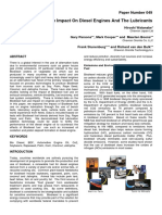 Biodiesel Fuel Use Impact On Diesel Engines and The Lubricants