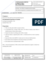 IPA Solution PreparationQA - 08