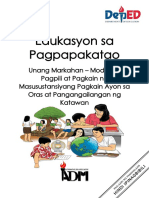 ESP2M5 (Unang Markahan) PDF