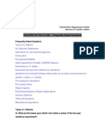 WAIVERS OF INA 212 (E) - Frequently Asked Questions: United States Department of State