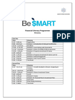 Be$MART 2020 Itinerary PDF