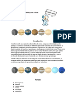 Webquest Sobre El Sistema Solar