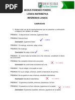 Ejercicios Resueltos de Inferencia Lógica | PDF | Razonamiento ...