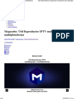 Megacubo: Útil Reproductor IPTV Multilenguaje y Multiplataforma