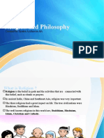 Religion and philosophy ppt 