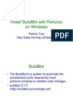 Buildbot + p4 + Windows
