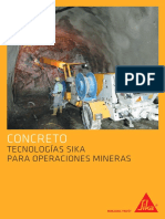Brochure A5 Tecnología Sika para Operaciones Mineras PDF